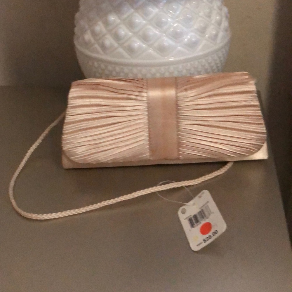 Golden Dress Non leather Purse